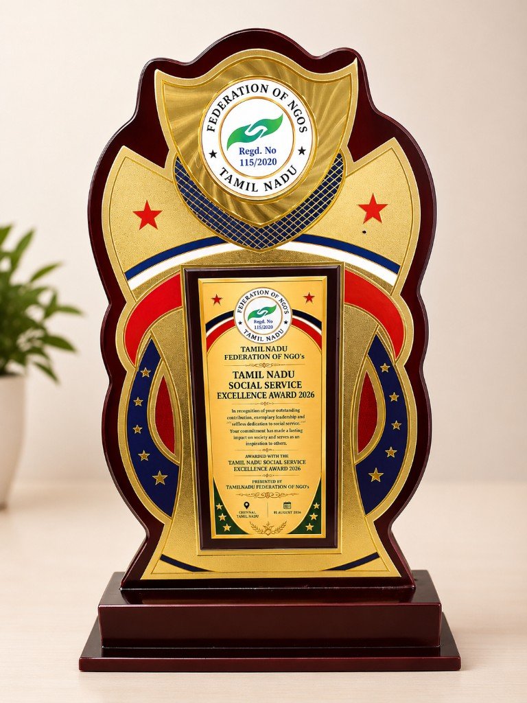 Tamil Nadu Social Service Excellence Award 2026