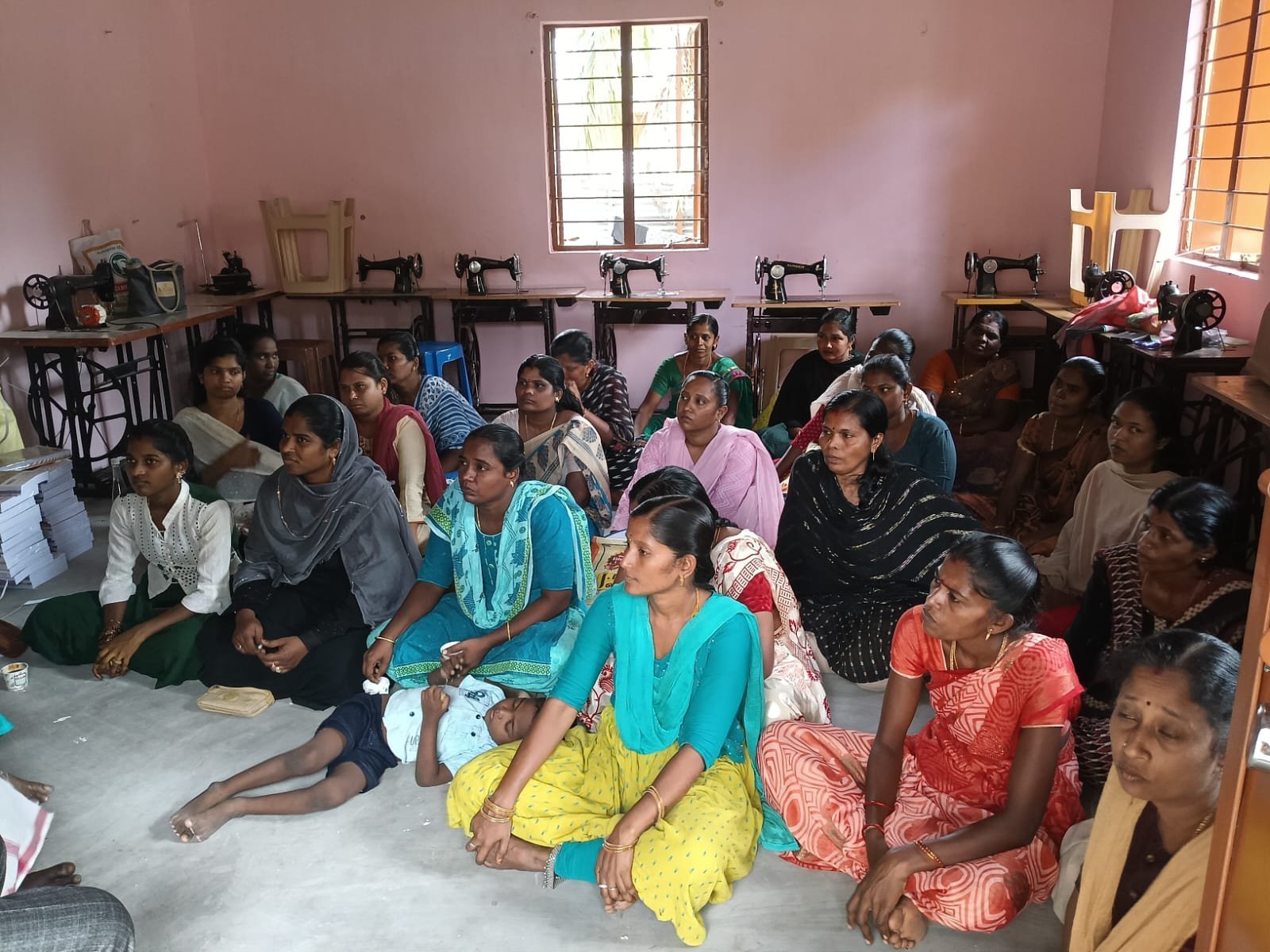 Community classroom session