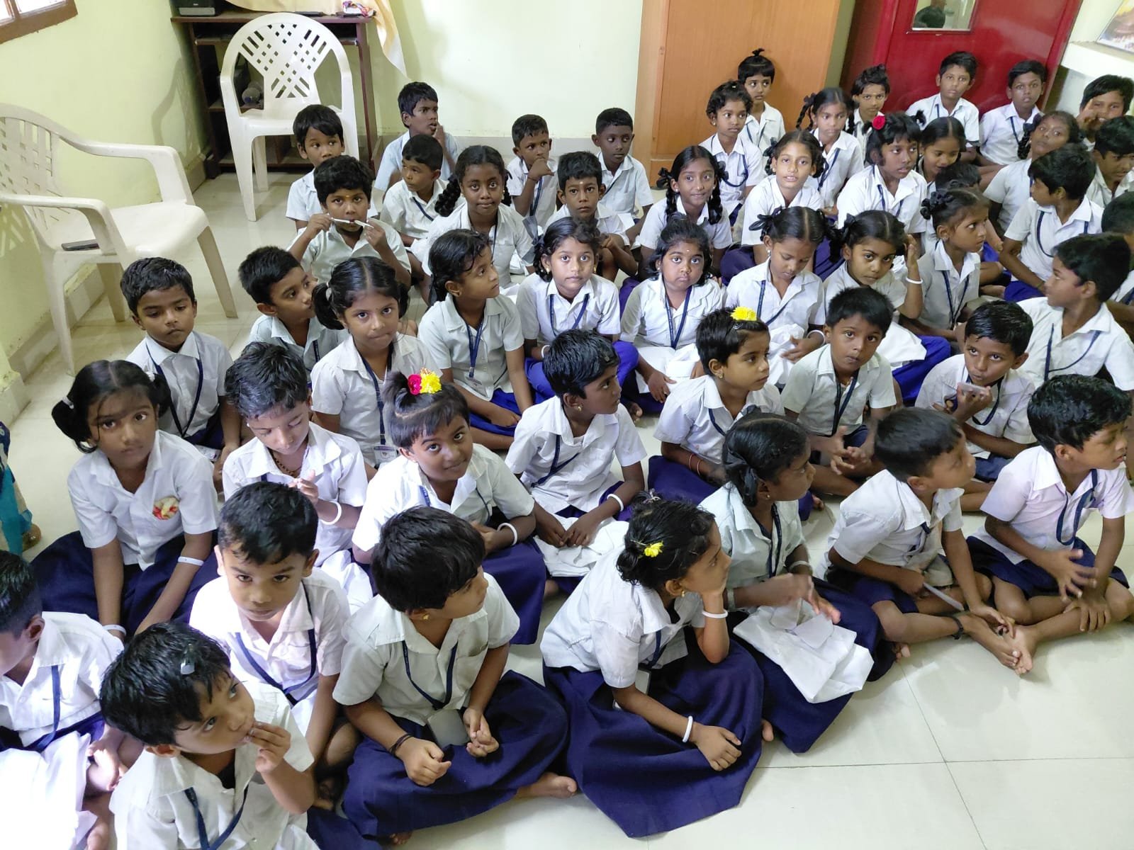 Classroom learning session