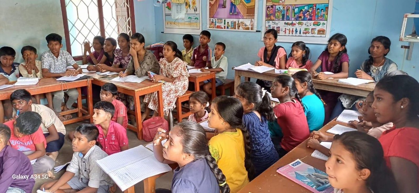 After-school classroom session
