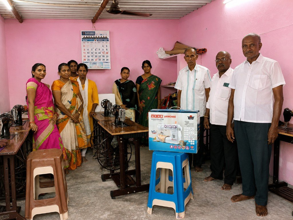 Tailoring Institute for Women in Need.