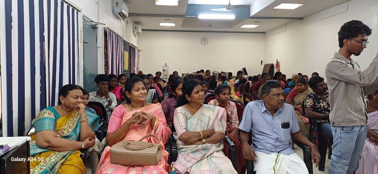 Audience at community appraisal event