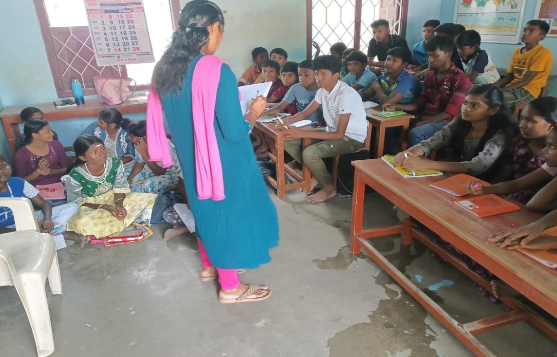 Community tuition class in progress