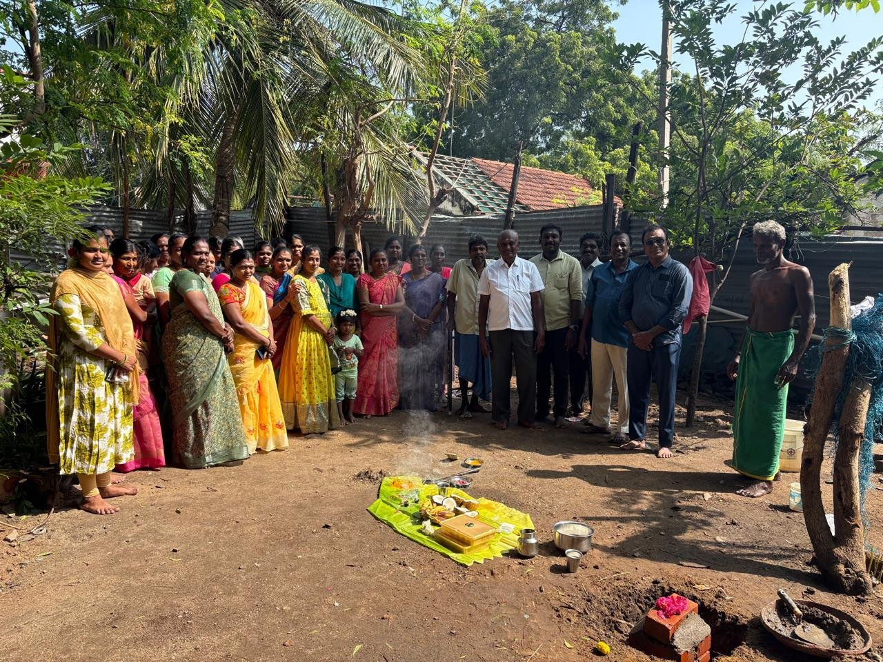 Bhoomi pooja for new home project