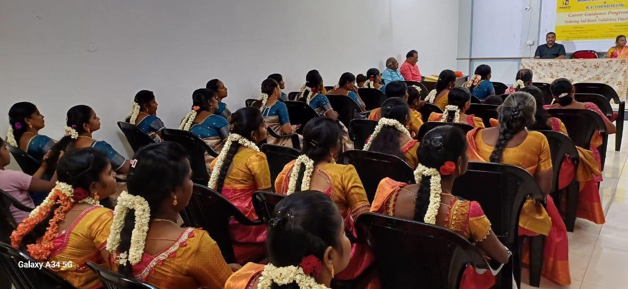 Audience at tailoring batch valedictory