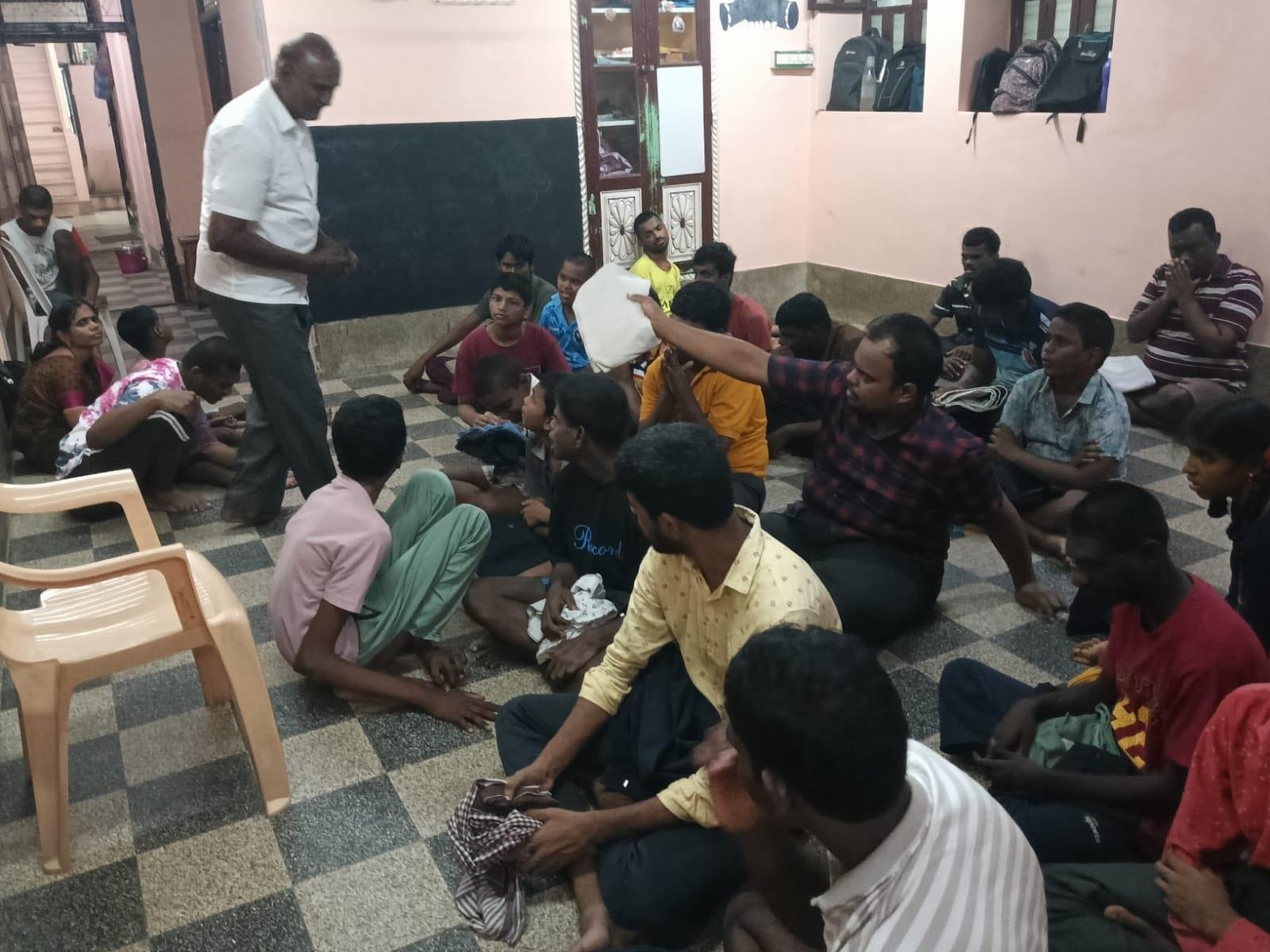 Youth community gathering
